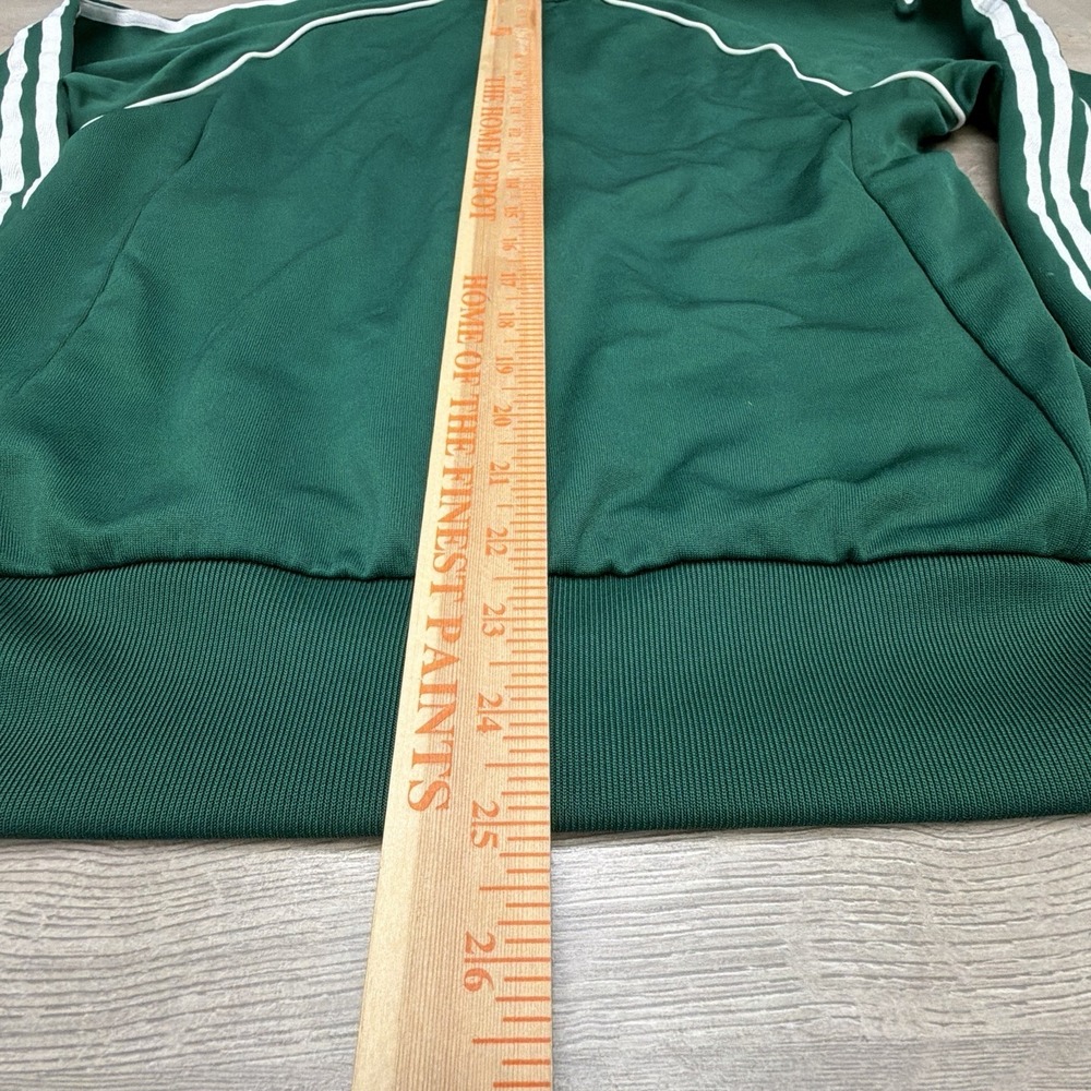 Adidas Originals SST Track Jacket Mens M Green Primeblue Trefoil Full Zip HC8626 - Picture 10 of 11